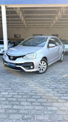 TOYOTA ETIOS 1.5 XLS 16V FLEX 4P AUTOMÁTICO TOYOTA ETIOS 1.5 XLS 16V FLEX 4P AUTOMÁTICO